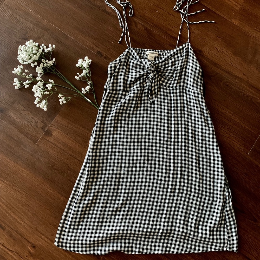 Billabong Checkered Sundress